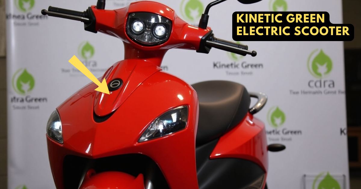 Kinetic Green Electric Scooter